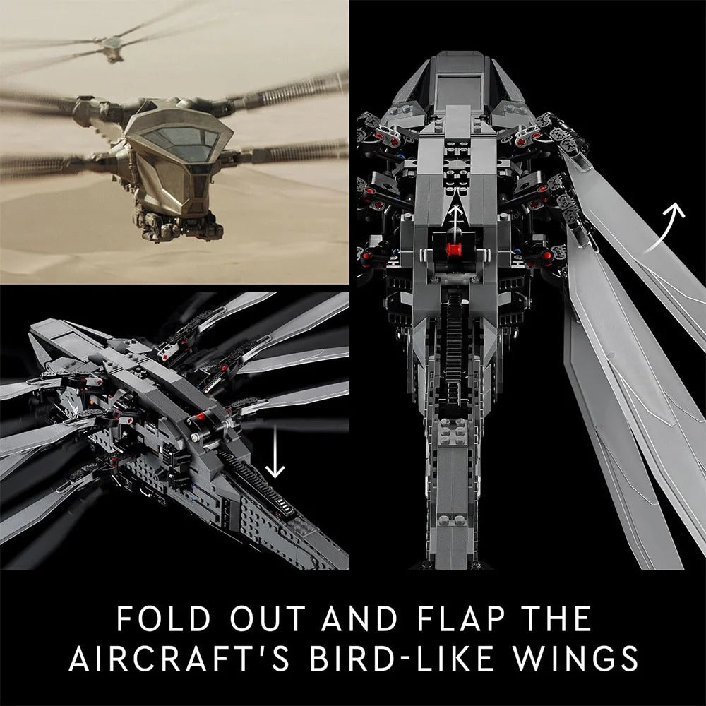 10327 Plane Toy Building Blocks Set 1369pcs Lego-Compatible