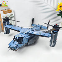 Thumbnail for 1486PCS Fish Eagle Fighter Jet Building Blocks