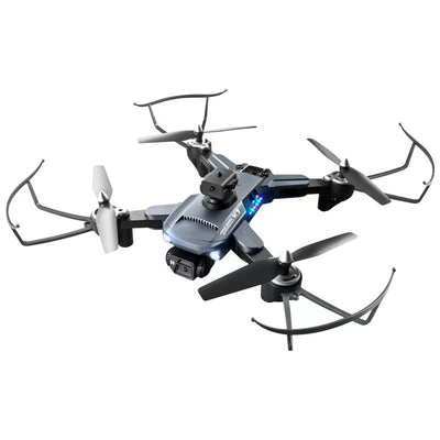 Side view of K7 Drone: 8K HD Dual - Camera, Quadcopter, Folding Design, Optical Flow Hover & Obstacle Avoidance aviation RC m.