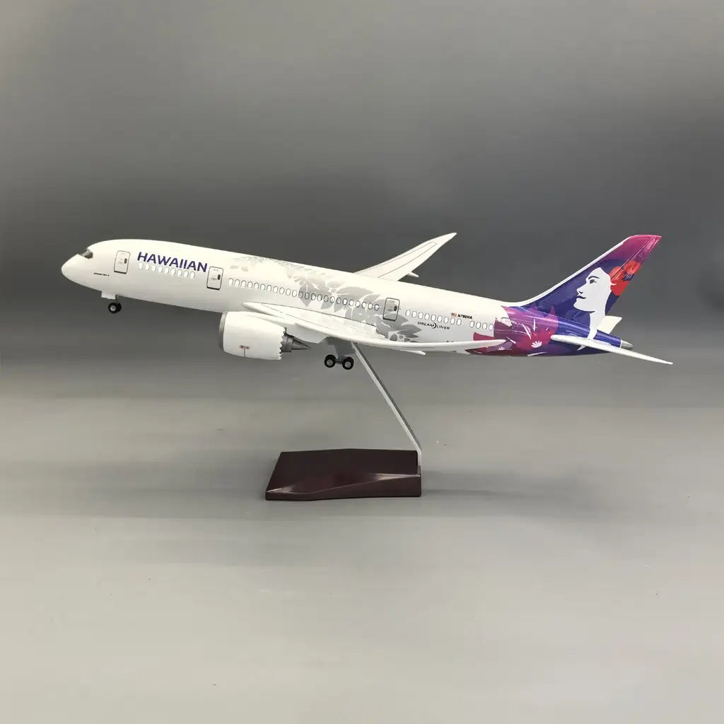 Hawaiian Airlines Boeing 787-8 Airplane Model (43 cm)