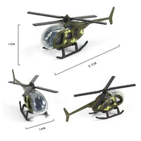 Thumbnail for Mini Alloy Helicopter Model Toys Collection Model