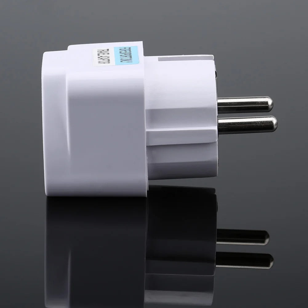 Universal US/UK/AU to EU Travel Power Adapter