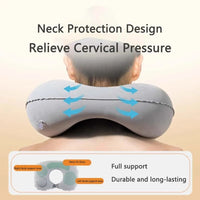Thumbnail for New Portable Inflatable U-Shaped Neck Pillow for Travel