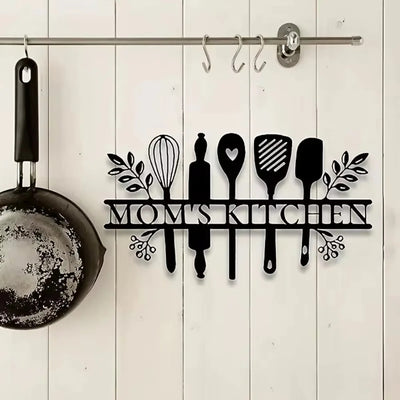 Kitchen Metal Sign Wall Sculpture 19x35CM aviation design on premium decorative material hanging wall decoration.