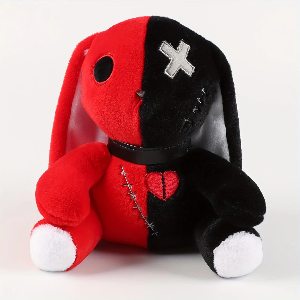 Two-color Spooky Gothic Bunny Plush/Stuffed Toys, Cute Horror Bunny Doll