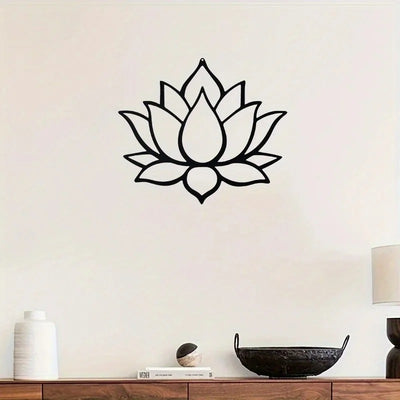 Exquisite Lotus Flower Wall Sculpture 28x24.5CM aviation design on premium decorative material hanging wall decoration.