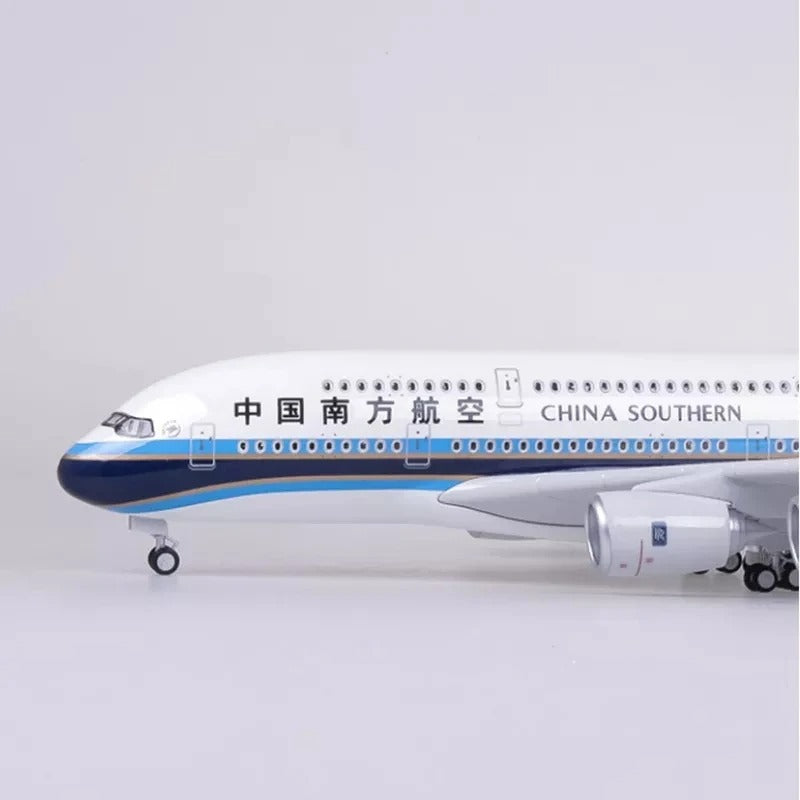 China Southern Airline Airbus A380 Airplane Model (1/142 Scale)