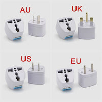 Thumbnail for Universal US/UK/AU-to-EU Travel Power Adapter (2 Round Pin Socket)
