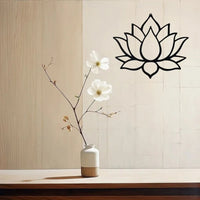 Thumbnail for Exquisite Lotus Flower  Wall Sculpture 28x24.5CM