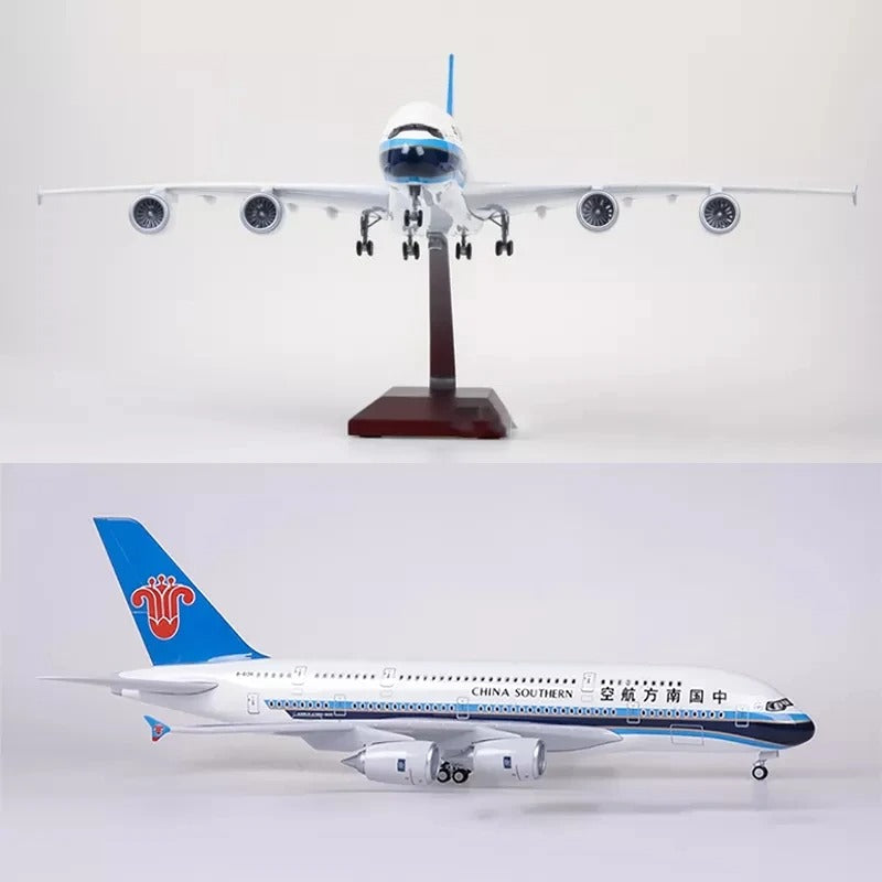 China Southern Airline Airbus A380 Airplane Model (1/142 Scale)