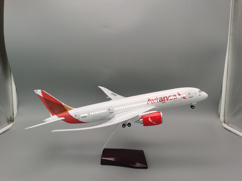 Avianca Airways Boeing 787 Airplane Model (1/130 Scale)