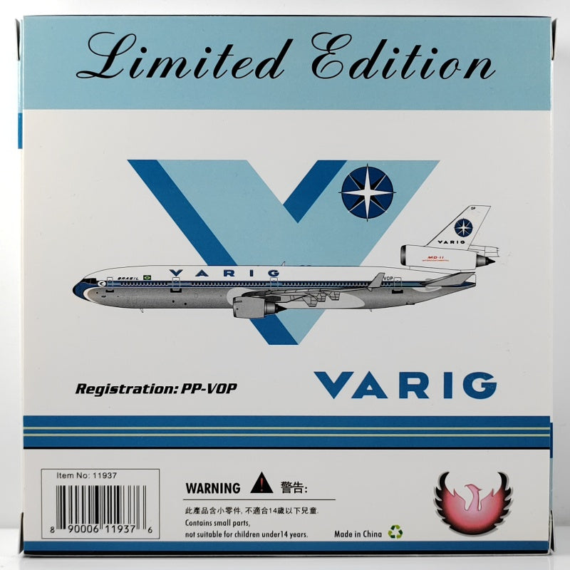 Rio Grande Airlines McDonnell DouglasANK MD-11 PP-VOP Airplane Model (1/400 Scale)