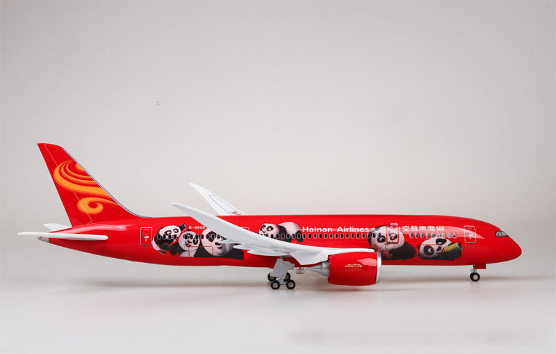 China Hainan Airline Boeing 787 Airplane Model (1/130 Scale)