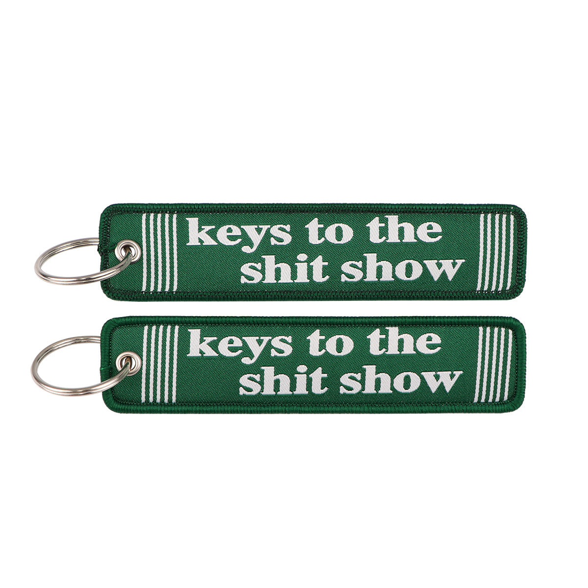 Keys to the Shitshow Designed Key Chains
