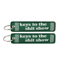 Thumbnail for Keys to the Shitshow Designed Key Chains