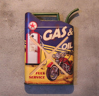 Thumbnail for American Country Retro Iron Oil Drum Decorative Wall Hanging