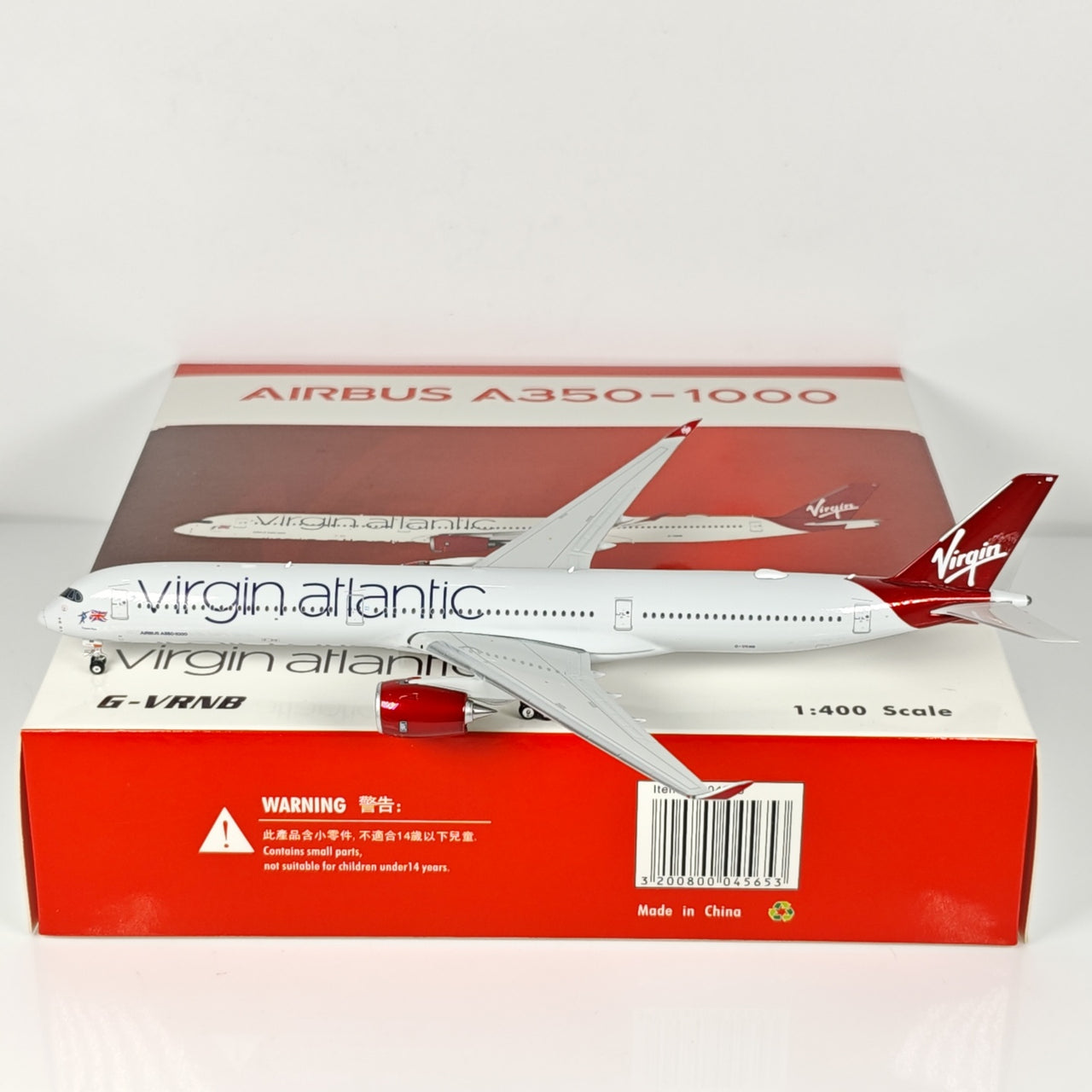 Virgin Atlantic Airlines Airbus A350 Airplane Model (1:400 Scale)