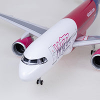 Thumbnail for Wizz Air Airlines Airbus A320neo Airplane Model (47CM)