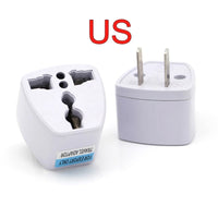 Thumbnail for Universal US/UK/AU-to-EU Travel Power Adapter (2 Round Pin Socket)