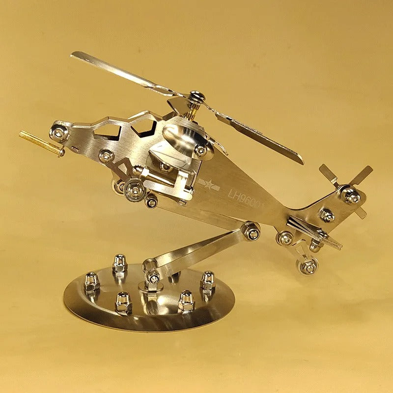 Alloy Military Helicopter Model - Collection & Decoration (Tabletop Display)