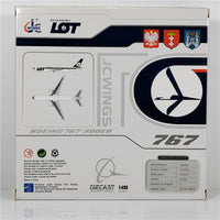 Thumbnail for Polish Airlines Boeing 767-300ER SP-LPB Airplane Model (1:400 Scale)