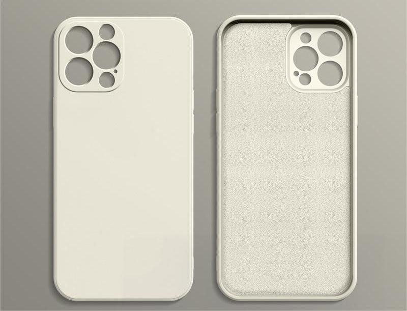 No Design Soft Silicone iPhone Cases