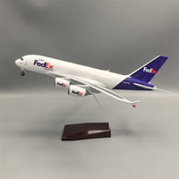 Thumbnail for FedEx Cargo Aircraft Airlines Airbus A380 Airplane Model (1/160 Scale)
