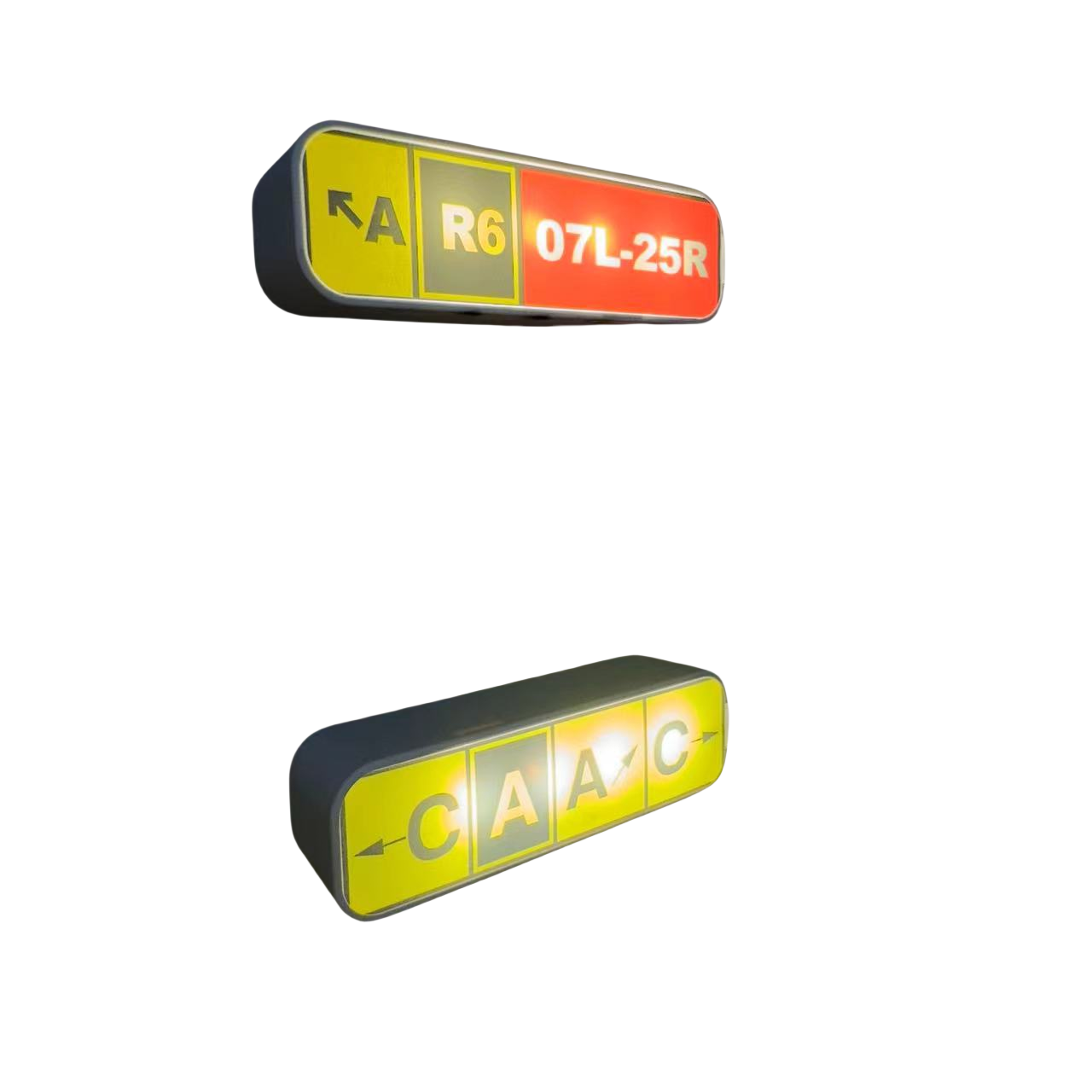 A6 R6 07L-25R Designed Light Fridge Magnet