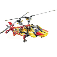 Thumbnail for High-Tech Technical Rescue Helicopter/Aircraft Building Set