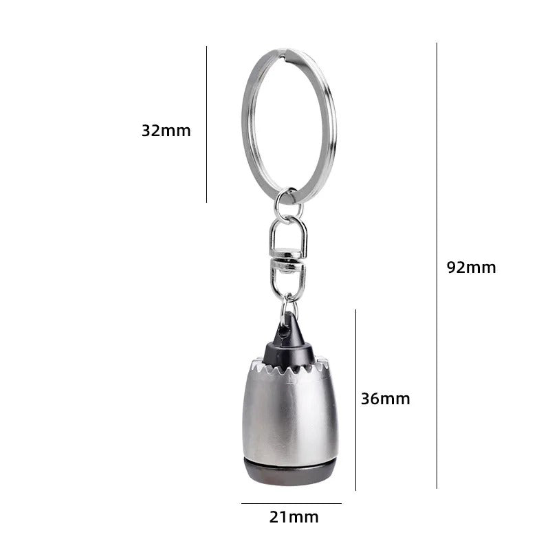 New Jet Engine Turbine Key Chains