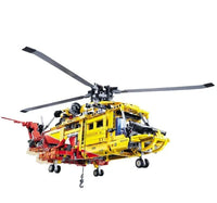 Thumbnail for High-Tech Technical Rescue Helicopter/Aircraft Building Set