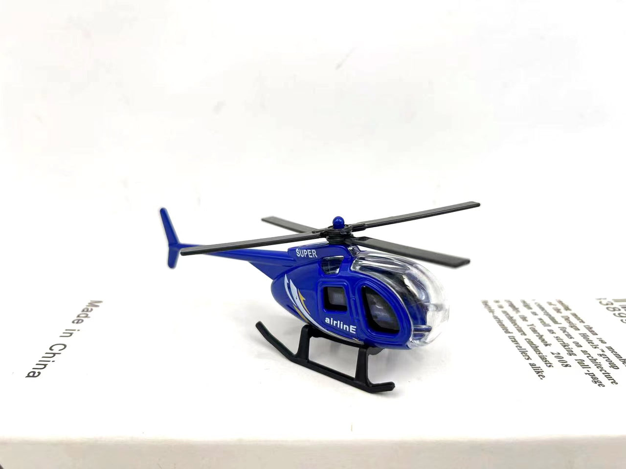 Mini Alloy Helicopter Model Toys Collection Model