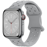 Thumbnail for Silicone Strap For Apple Watch bracelet Breathable Band