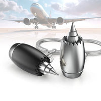 Thumbnail for Customisable Design Image Logo Jet Engine Key Chain - view 6