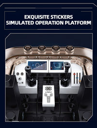 Thumbnail for 692PCS Military UH-60L Black Hawk Medical Rescue Helicopter Building Blocks With Mini Dolls