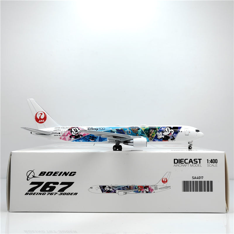 Japan Airlines Boeing B767-300ER JA615J Airplane Model (1:400 Scale)