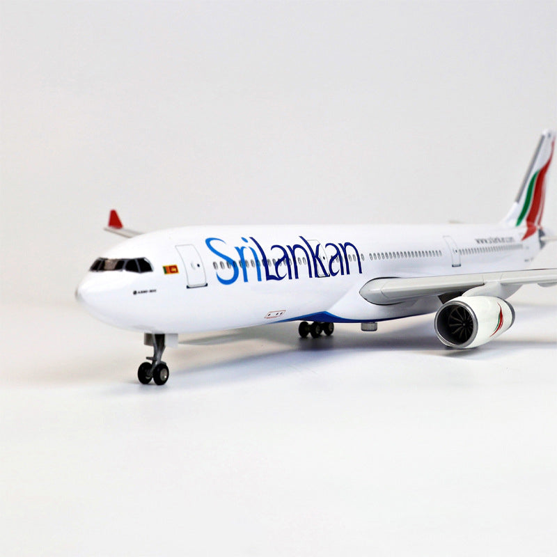 SriLankan Airlines Airbus A330 (Special Edition 47CM) Airplane Model