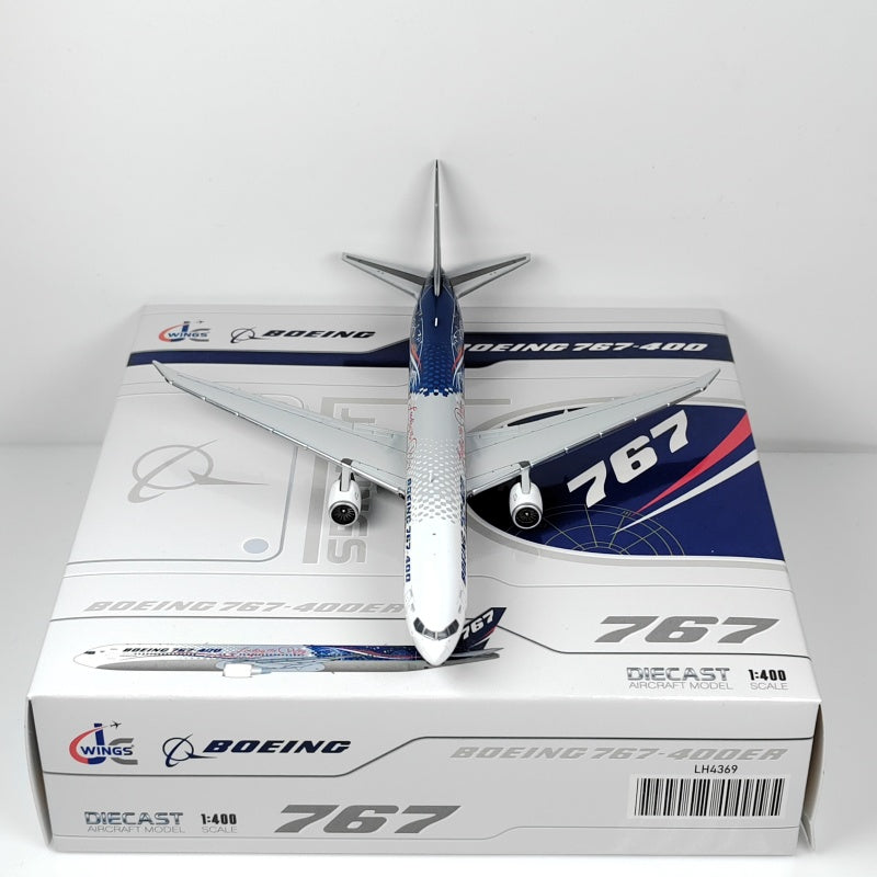 Boeing Original B767-400ER N76400 Airplane Model (1:400 Scale)
