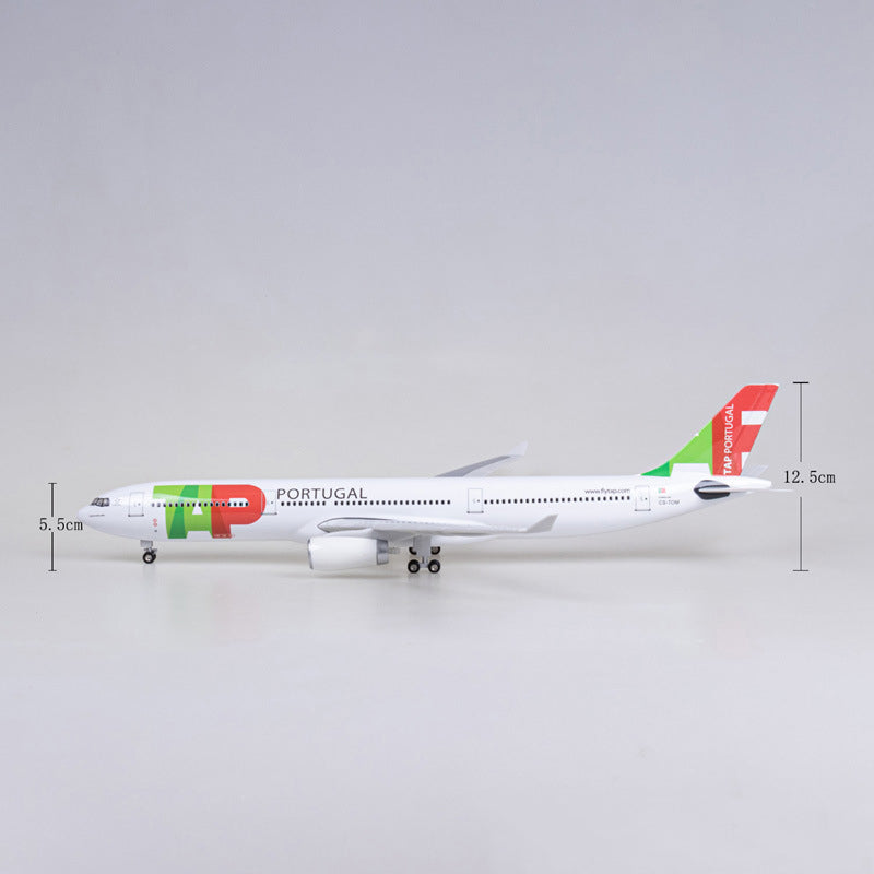 Portugal Airlines Airbus A330 (Special Edition 47CM) Airplane Model