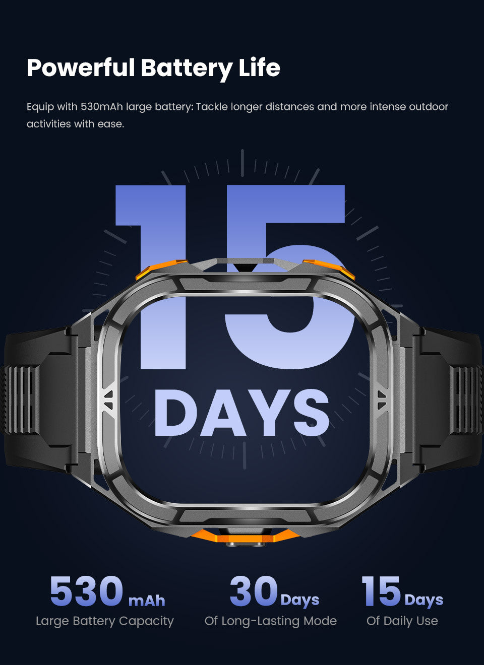 GloryFitpro X5: All-in-One Outdoor Smartwatch - Dual-Band GPS, Bluetooth Calls, AMOLED & Environmental Sensors