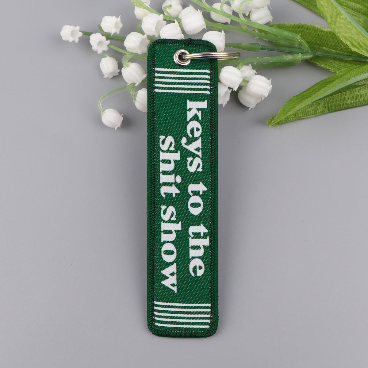 Keys to the Shitshow Designed Key Chains