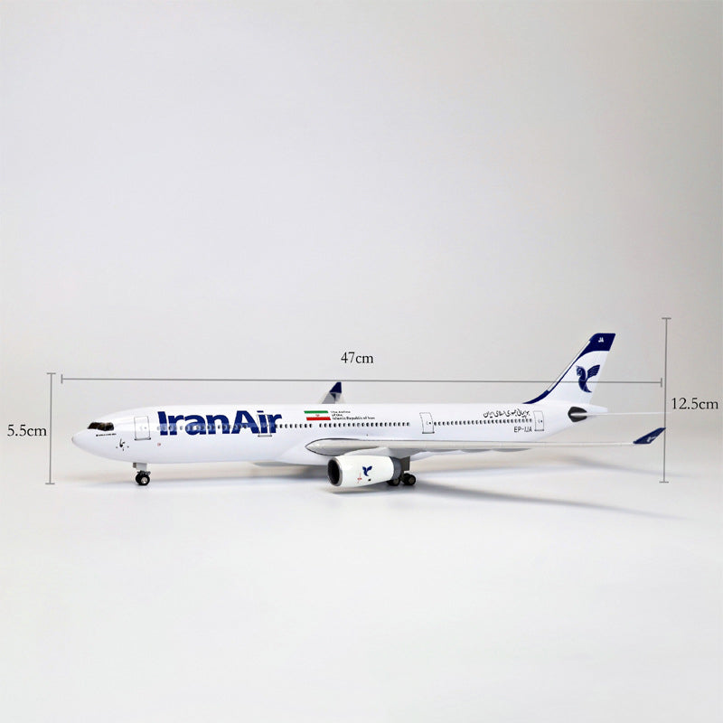 Iran Air Airbus A330 (Special Edition 47CM) Airplane Model
