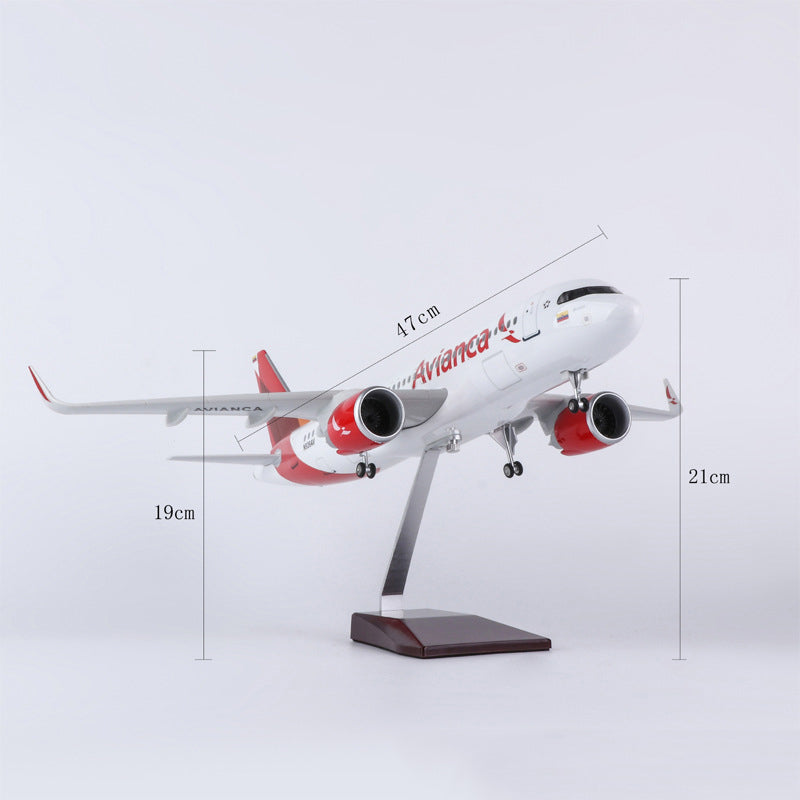 Avianca Airlines Airbus A330 (Special Edition 47CM) Airplane Model