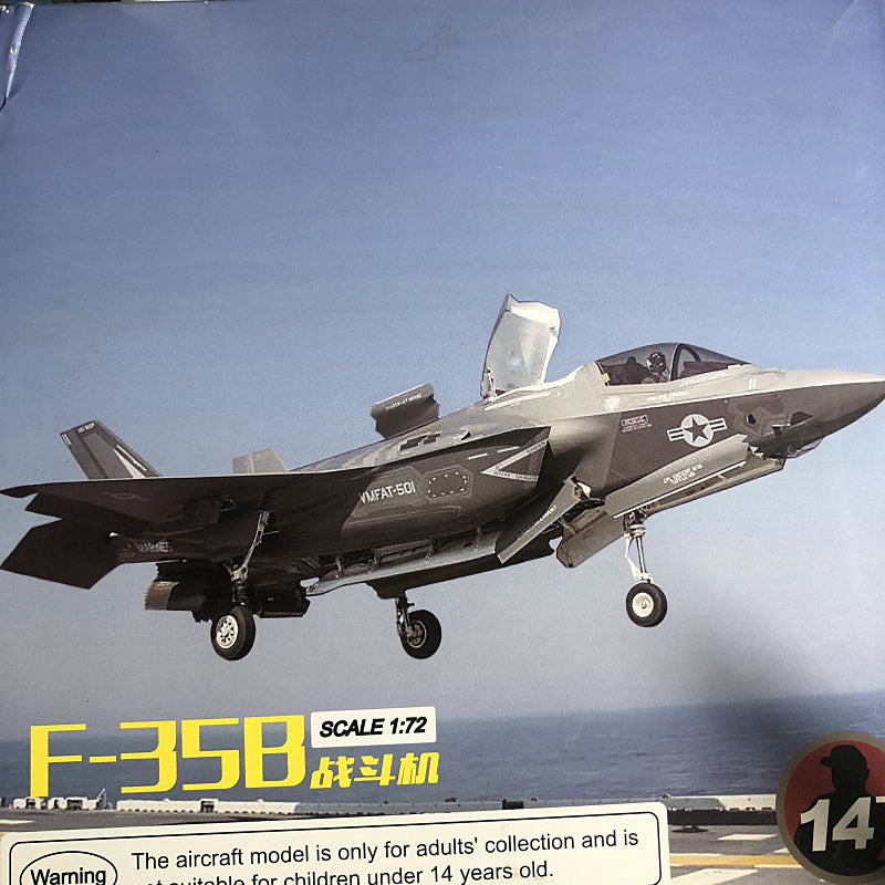 1/72 Scale US F-35B Lightning II Diecast Metal Model