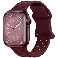 Thumbnail for Silicone Strap For Apple Watch bracelet Breathable Band