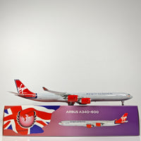 Thumbnail for Virgin Atlantic Airbus A340-600 G-VYOU Airplane Model 1/400 Scale