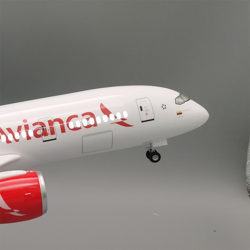 Avianca Airways Boeing 787 Airplane Model (1/130 Scale)