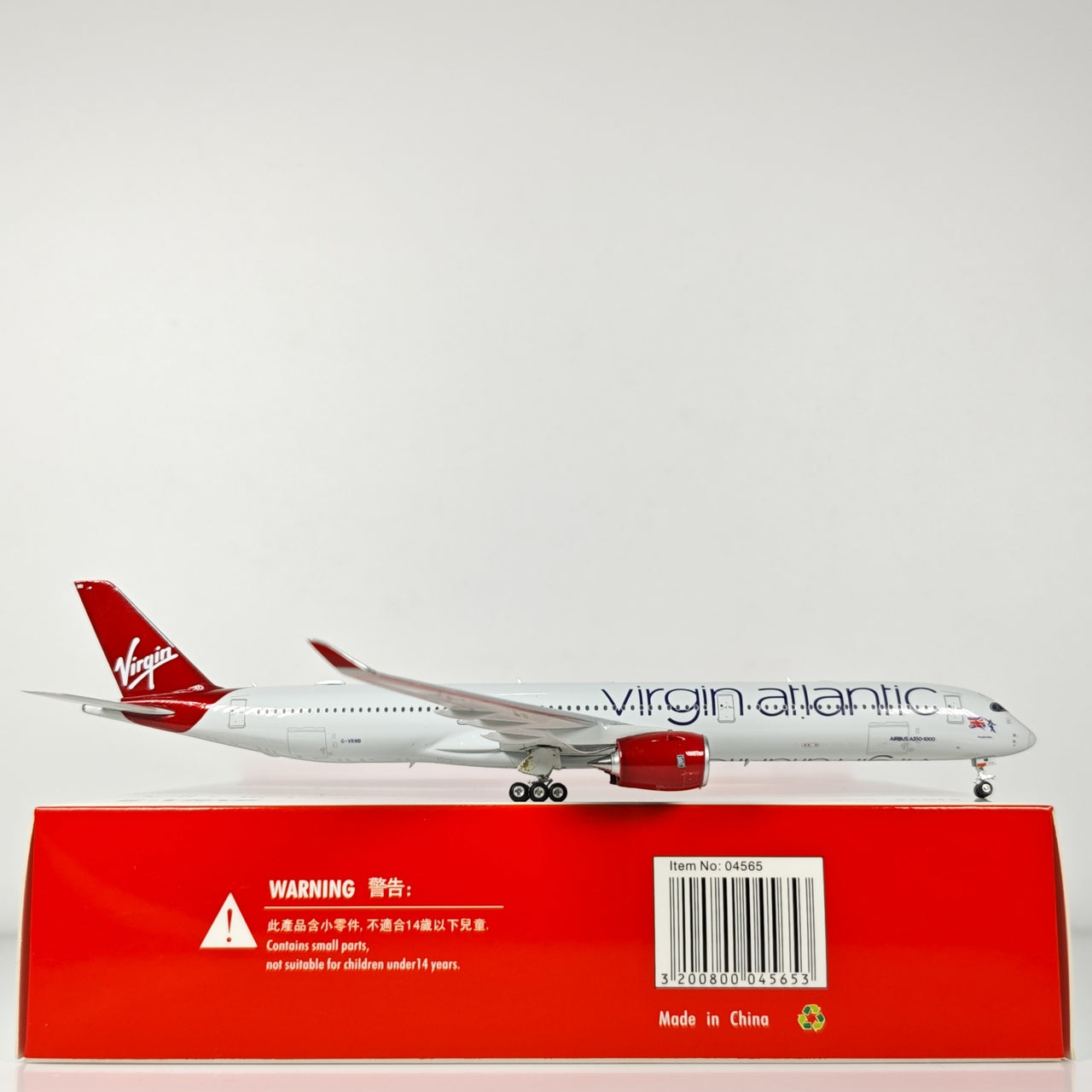 Virgin Atlantic Airlines Airbus A350 Airplane Model (1:400 Scale)