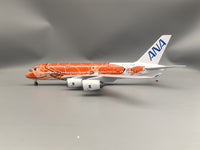Thumbnail for Air Japan ANA Orange Sea Turtle Airbus A380 Airplane Model (1/160 Scale)