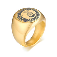 Thumbnail for Air Force Design  20MM Stainless Steel Circular Ring